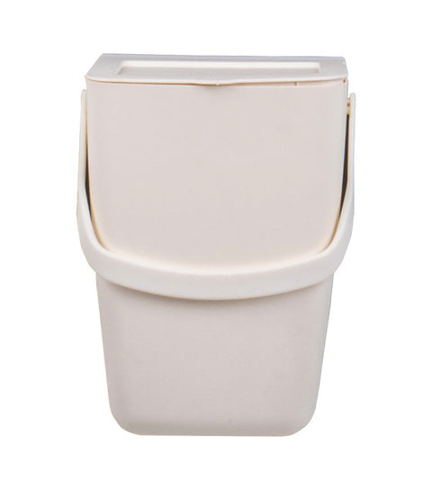 poubelle amovible, couleur crème