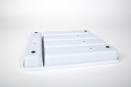 Range-couverts, plastique, 5 compartiments, taille M, blanc