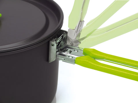 Camp4 Elite Camping Cookware - Set di pentole in alluminio da 5 pezzi