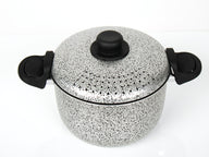 Ensemble de casseroles de camping en aluminium Rocky - 9 pièces