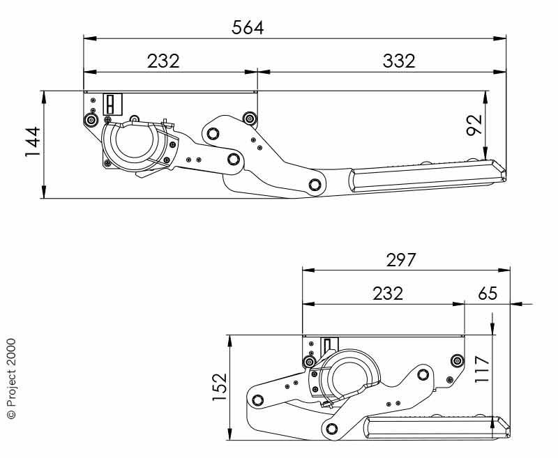 12V-Trittstufe 55cm