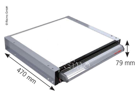 Gradino elettrico 12V, larghezza 70cm per furgoni e camper