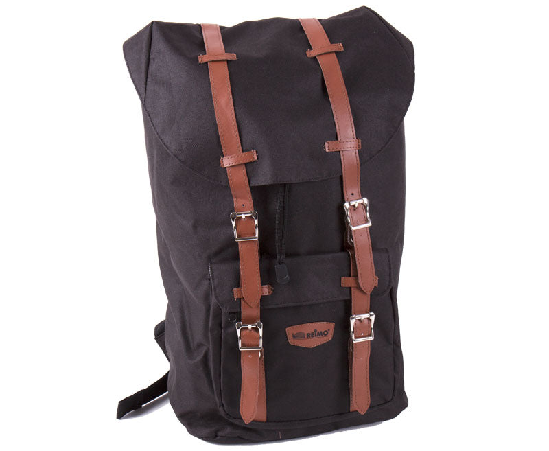 Rucksack REIMO, schwarz, separates Laptop-Innenfach