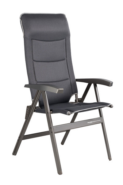 Sedia da campeggio NOBLESSE GRANDE - Grigio antracite