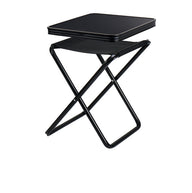 Campinghocker, Tischhocker Pasadena, Camp4, schwarz, belastbar 30kg/100kg