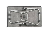 Campingtisch, Alu und Kunststoff, 100 × 68 cm