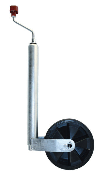 Ruota di supporto del rimorchio, 215 x 65, plastica