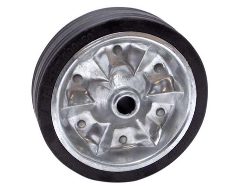 Ruota portante 200x50 in gomma piena acciaio