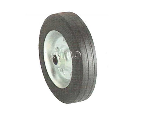 Ruota di scorta per ruota di supporto 200x50 in gomma piena