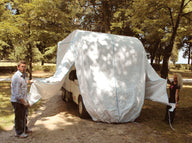 Housse de protection pour fourgons L480xL200cmxH210cm 