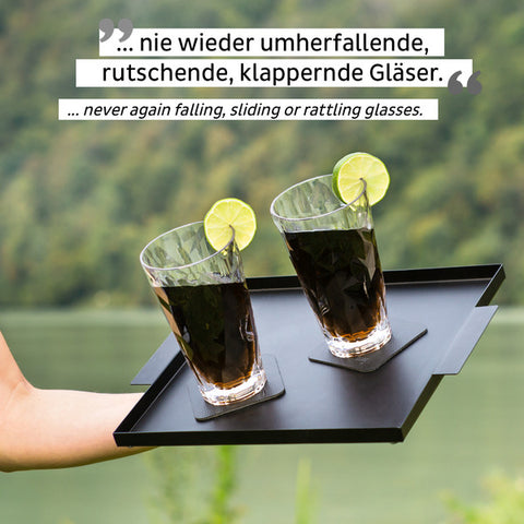 Verres magnétiques en plastique LONGDRINK 0,3 l - lot de 2