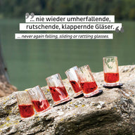 Verres magnétiques en plastique SILWY SHOT 40 ml