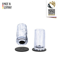 Verres magnétiques en plastique SILWY SHOT 40 ml
