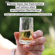 Verres magnétiques en plastique SILWY SHOT 40 ml