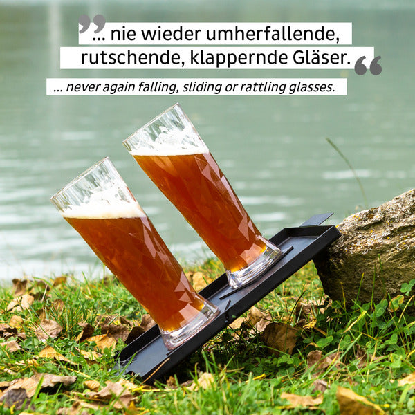 Magnet-Kunststoffgläser BIER 0,5 l - 2er Set