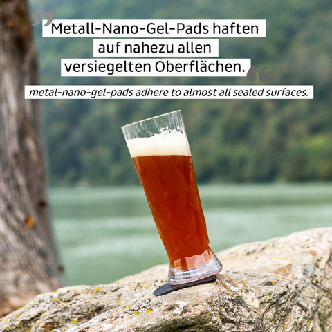 Verres magnétiques en plastique BEER 0,5 l - lot de 2 