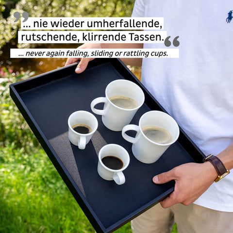 Tasses à expresso magnétiques en porcelaine - Lot de 2