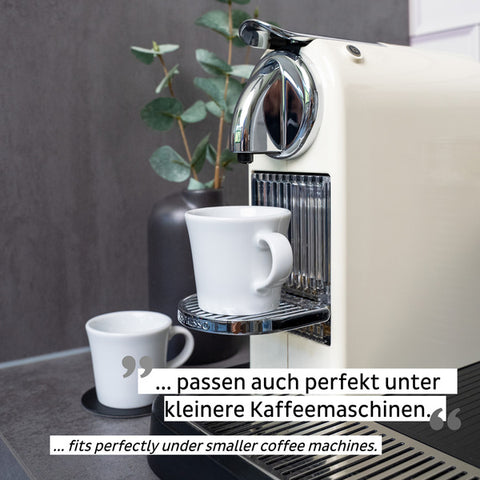 Tasses à expresso magnétiques en porcelaine - Lot de 2