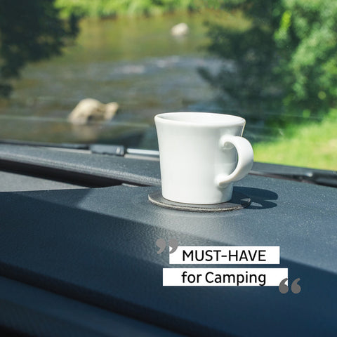 Tasses à expresso magnétiques en porcelaine - Lot de 2