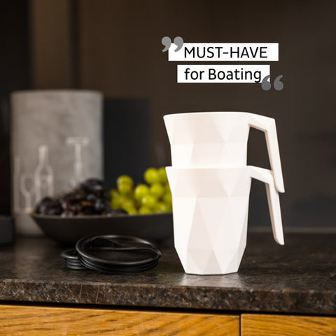 Tazza con manico in plastica SILWY TO GO