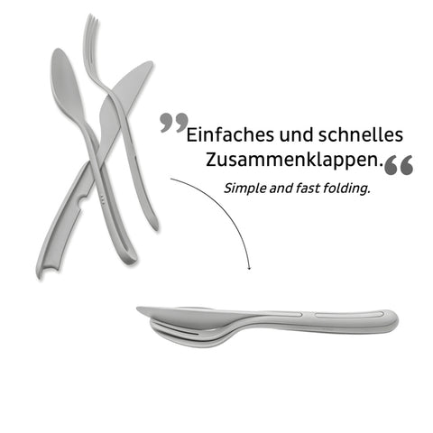 Set di posate SILWY TRICKY 3 in 1