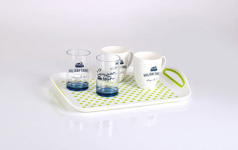 Scolapiatti in silicone Camp4 37x31x6/13cm - Bianco/lime