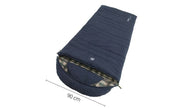 Sac de couchage Camper Lux - fermeture éclair à droite