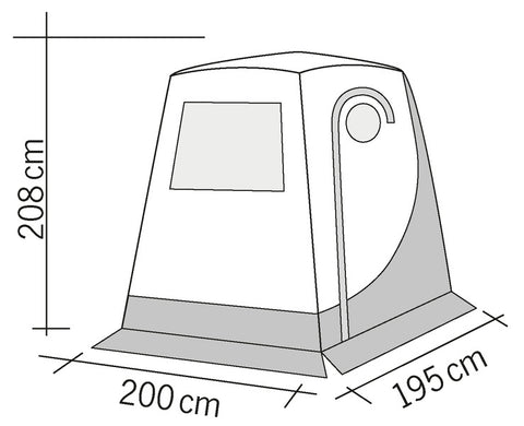 Tenda posteriore per VW T5/T6 - Upgrade Premium
