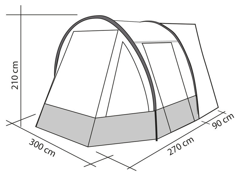 RE-TENT Bus-Vorzelt TOUR EASY