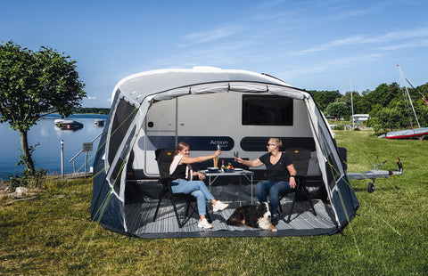 Tendalino gonfiabile per roulotte Adria Action Air 391
