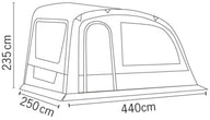 ADRIA ACTION AIR 391 - pare-soleil gonflable