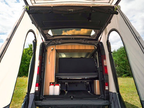 Tenda posteriore "TRAPEZ PREMIUM" per Renault Trafic