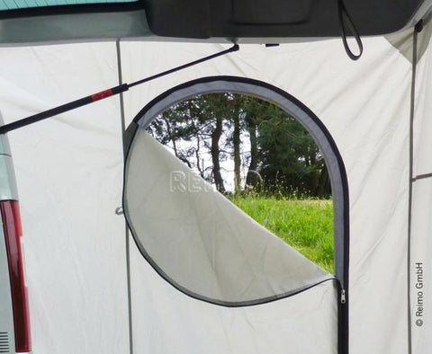 Tenda posteriore Vertic per Trafic, non necessita di pali 