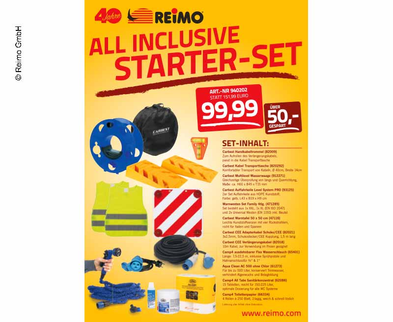 All inclusive Starter-Set zum Bestpreis!