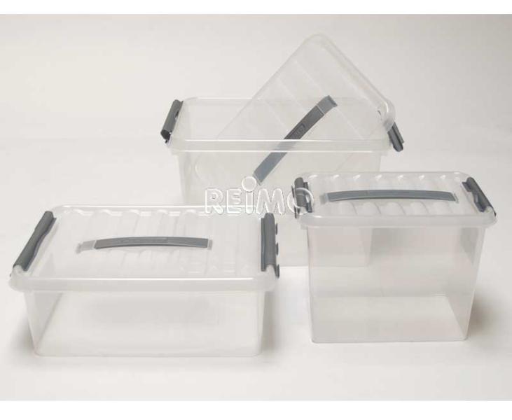 Staubox Q-line Box 9L, transparent