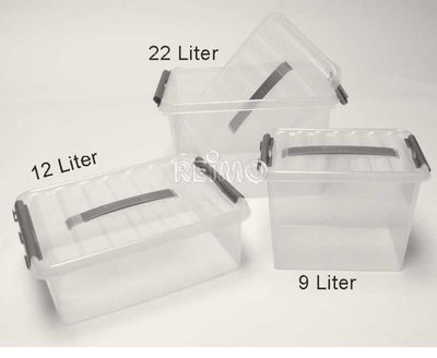 Staubox Q-line Box 9L, transparent