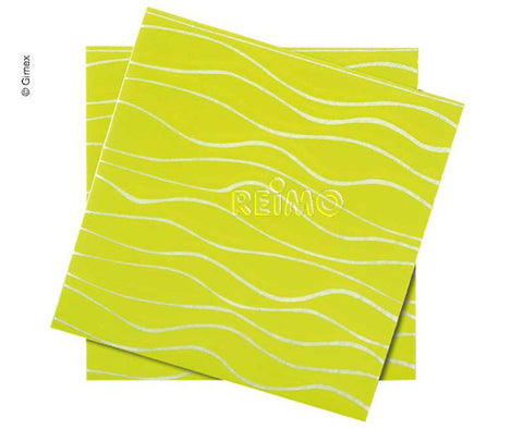 Serviettes, citron vert, taille 165x165mm, 20 pièces