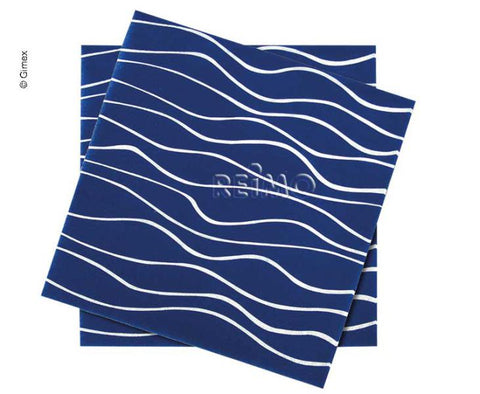 Serviettes, bleu marine, 165x165mm, 20 pièces