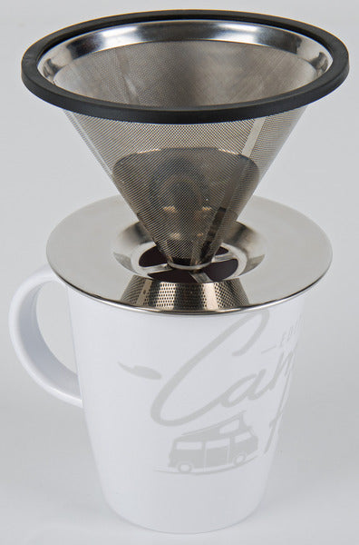 Filtro per caffè Camp4 in acciaio inox per 5 tazze