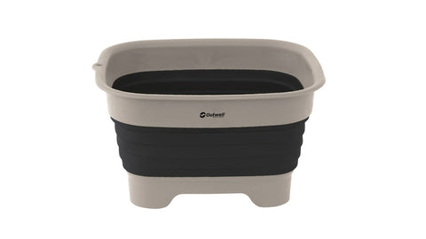 Cuvette de toilette Outwell avec vidage 33,5 x 30 x 19 cm - Bleu marine/nuit