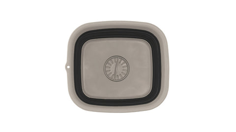 Cuvette de toilette Outwell avec vidage 33,5 x 30 x 19 cm - Bleu marine/nuit