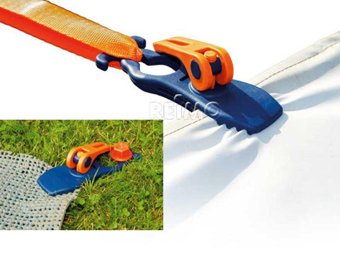 Peggy Peg Crocodile Peggy, lot de 4 colliers de serrage à démontage rapide