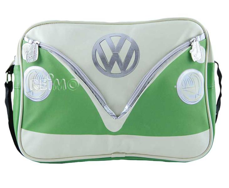 VW Collection Schultertasche VW Bulli,grün/creme