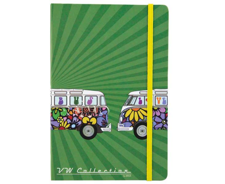 VW Collection VW T1 Bulli Bus Notizbuch Din A5 liniert - Love Bus