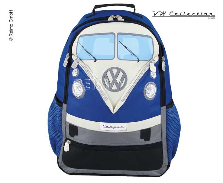 VW Collection Rucksack blau 43x37x13cm Polyestergewebe