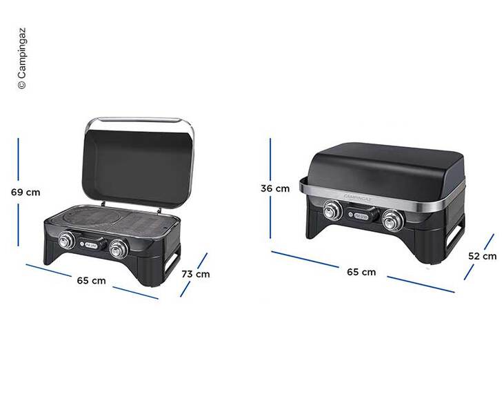 Campingaz Tischgrill ATTITUDE 2100 EX, 50mbar, 5kW, InstaStart Zündung