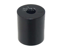 Entretoise ronde noire en PA, H28mm x 24mm, trou au milieu 8,4mm