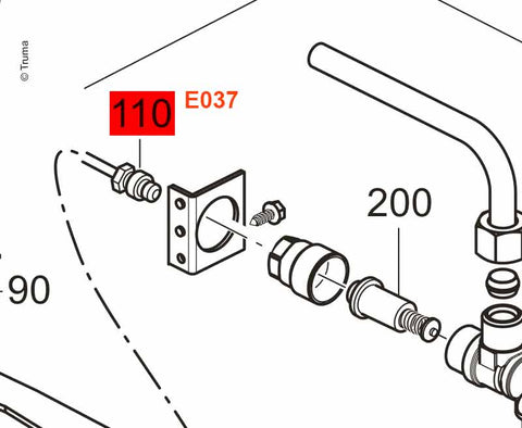 thermocouple 250mm