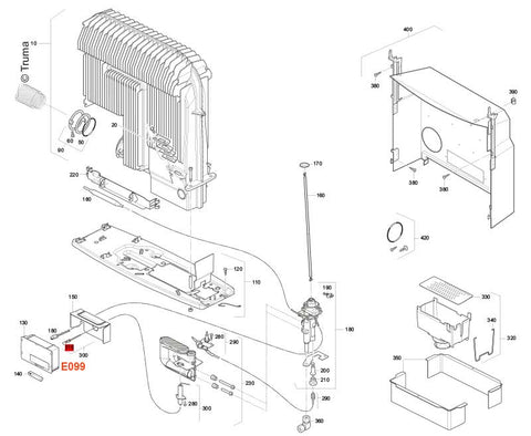réceptacle plat 2,8 mm