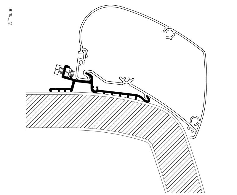 Hymer SX Adapter Serie 6 - 4,50m